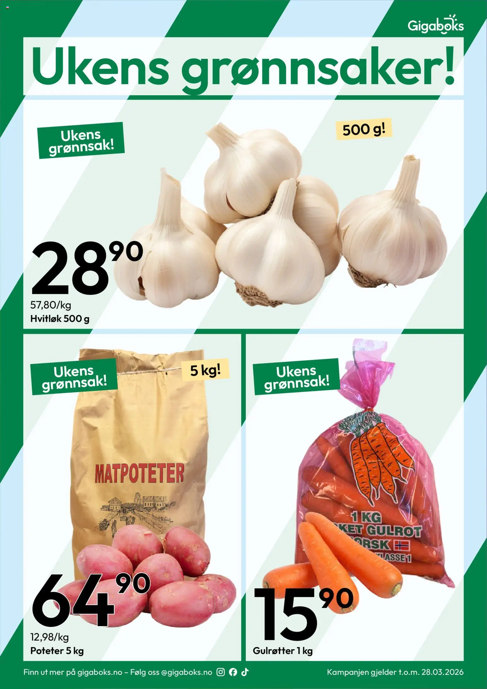 {H1} | Side: 8 | Produkter: Медіапрогравач, Umetna rastlina, Poteter, Hvitløk