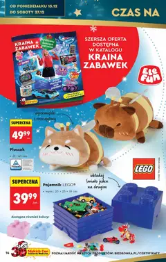 Pogląd oferty "Biedronka gazetka - Hity i inspiracje" - ważna od 13.12.2025 | Strona: 14 | Produkty: Lego