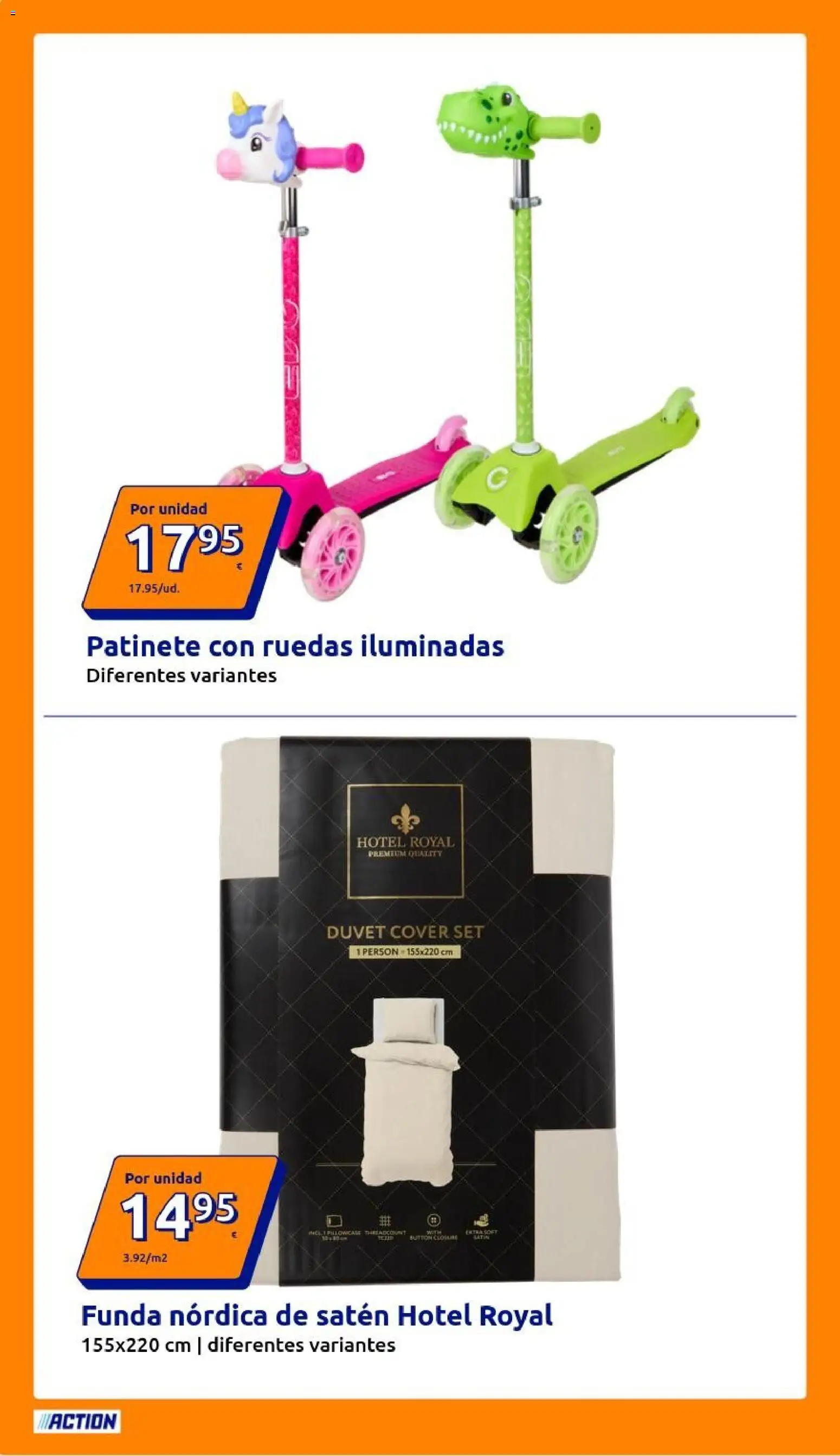 Action folleto │ válido desde el 11.03.2026 | Página: 8 | Productos: Patinete, Funda