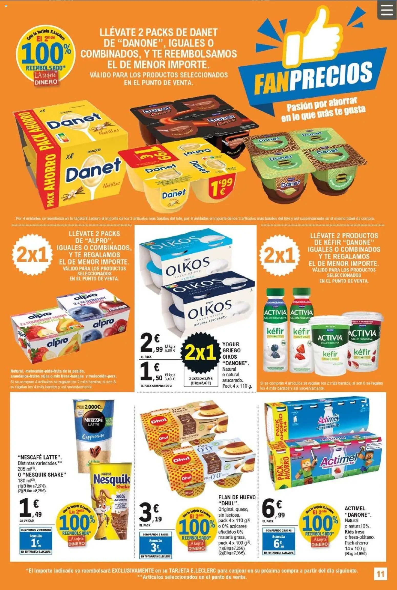 E.Leclerc - Fan precios │ válido desde el 11.02.2026 | Página: 11