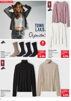 Katalog Kaufland Kaufland - Pregled kataloga iz trgovine Kaufland, vrijedi od 15.10.2025 | Stranica: 24 | Proizvodi: Majica, Čarape