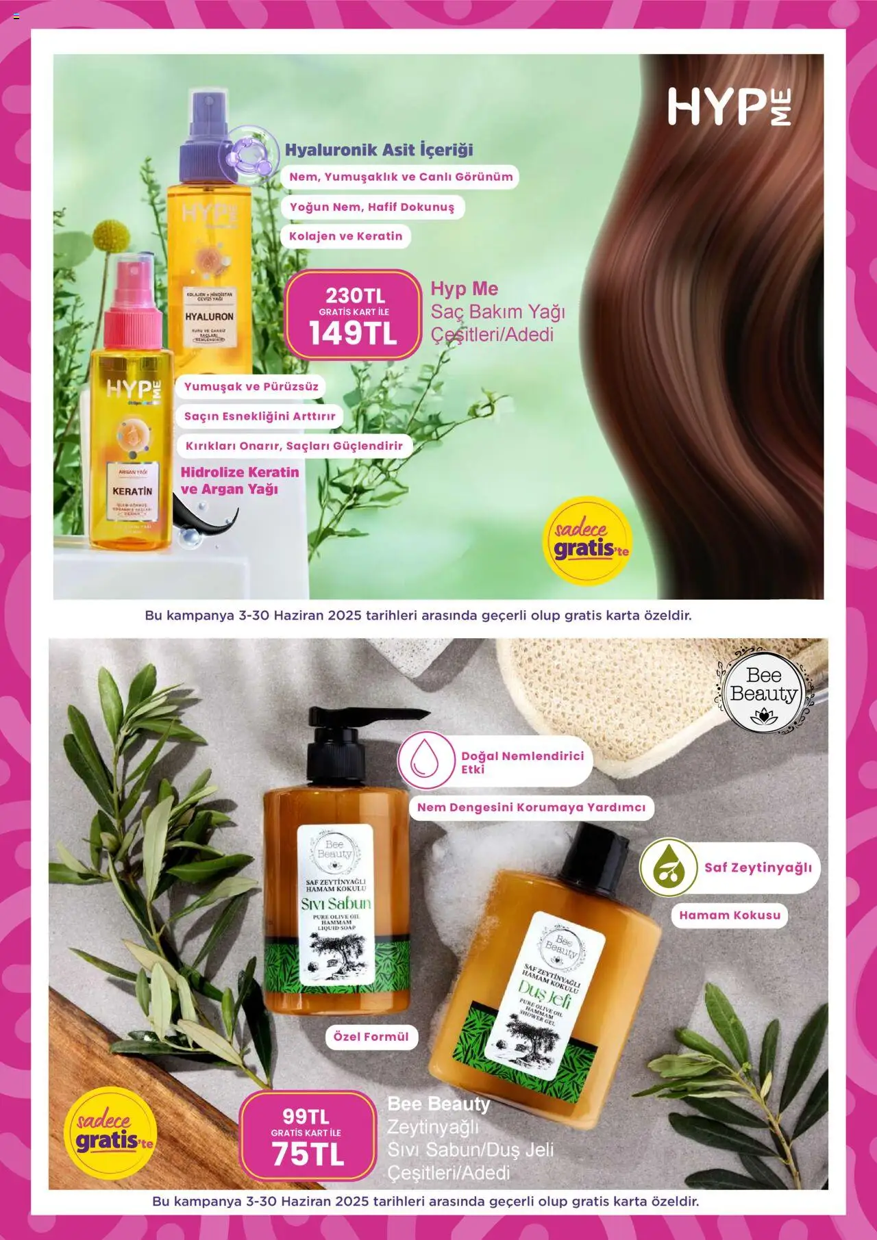 Gratis Katalog - 01.06.2025 tarihinden itibaren geçerlidir | Sayfa: 46 | Ürünler: Duş, Sabun