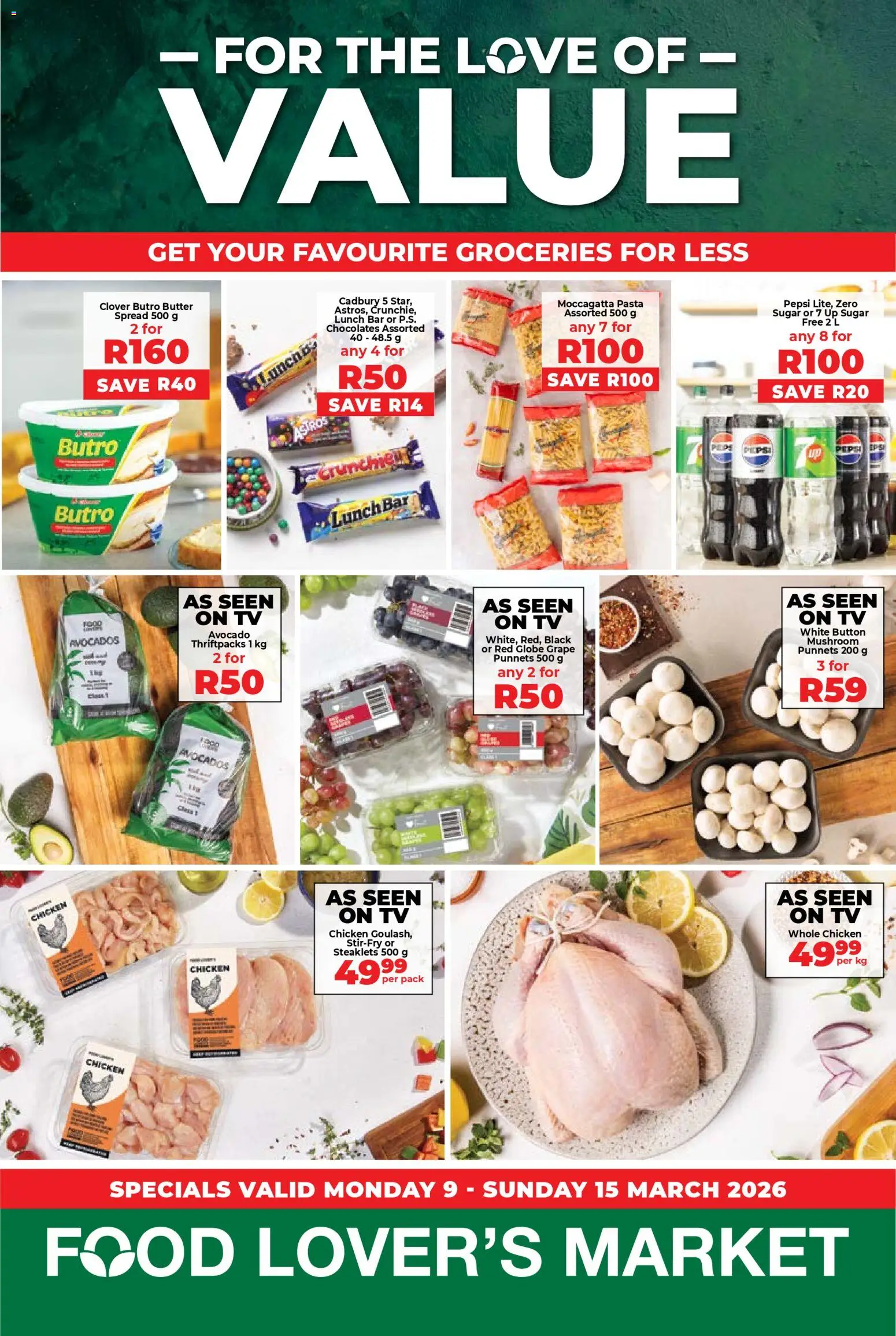 New Food Lover's Market catalogue – valid from 09.03.2026 | Page: 1