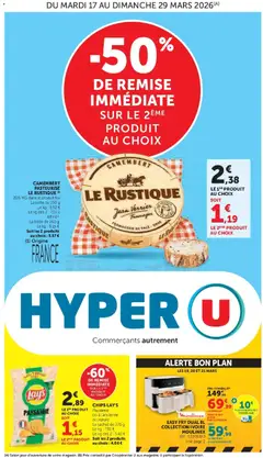 Hyper U - Prévisualisation de Hyper U - Les prix bas de la semaine valide à partir de 17.03.2026