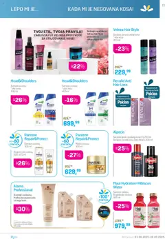 Lilly drogerie katalog - važi od 01.09.2025 | Strana: 13 | Proizvode: Pantene, Šampon, Maska za kosu, Maska