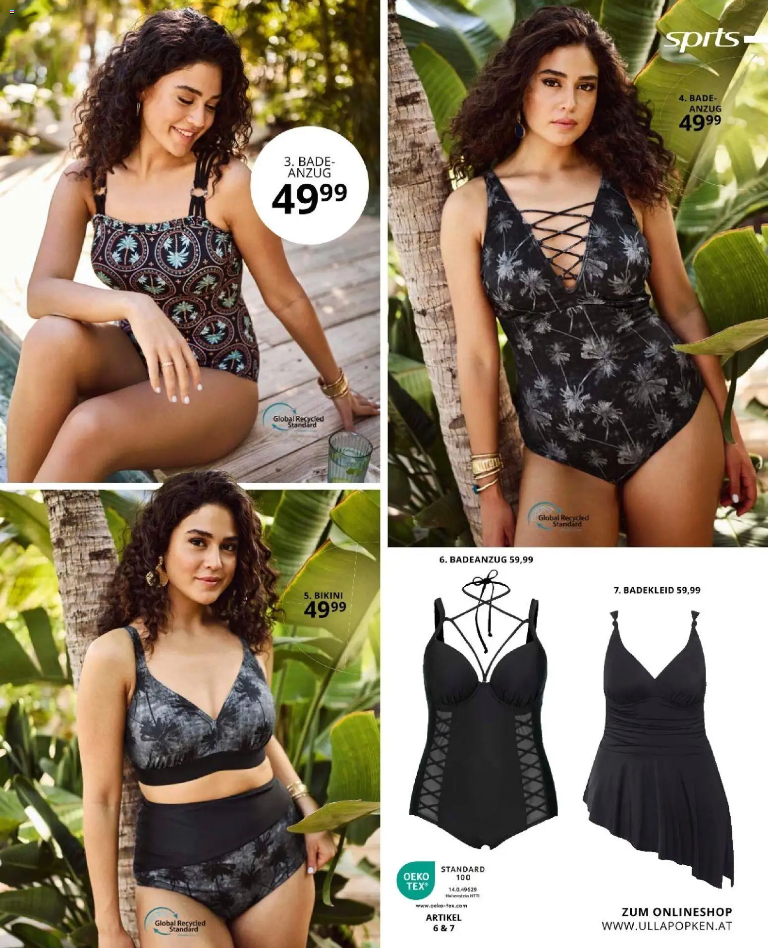Ulla Popken akciós ujság - amely érvényes a következő dátumtól: 01.03.2026 | Oldal: 157 | Termékek: Bikini
