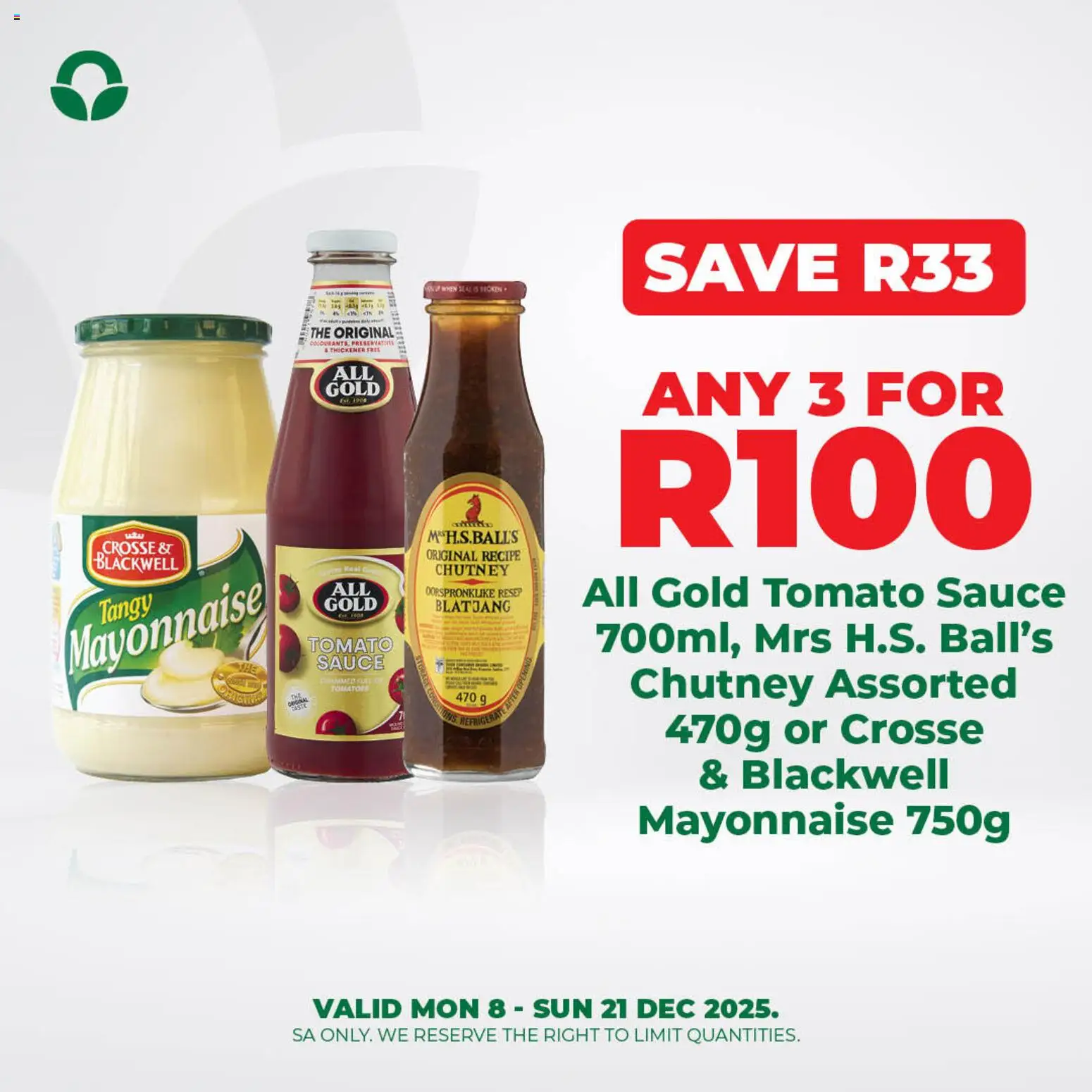 New Food Lover's Market catalogue – valid from 08.12.2025 | Page: 8 | Products: Chutney, Tomato sauce, Preservative, Sauce