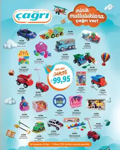 30.03.2026 tarihinden itibaren geçerli olan Çağrı Market kataloğu önizlemesi