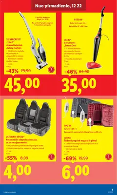 LIDL leidinys galioja nuo 22.12.2025 | Puslapis: 5 | Prekių: Pagalvė, Užtiesalas