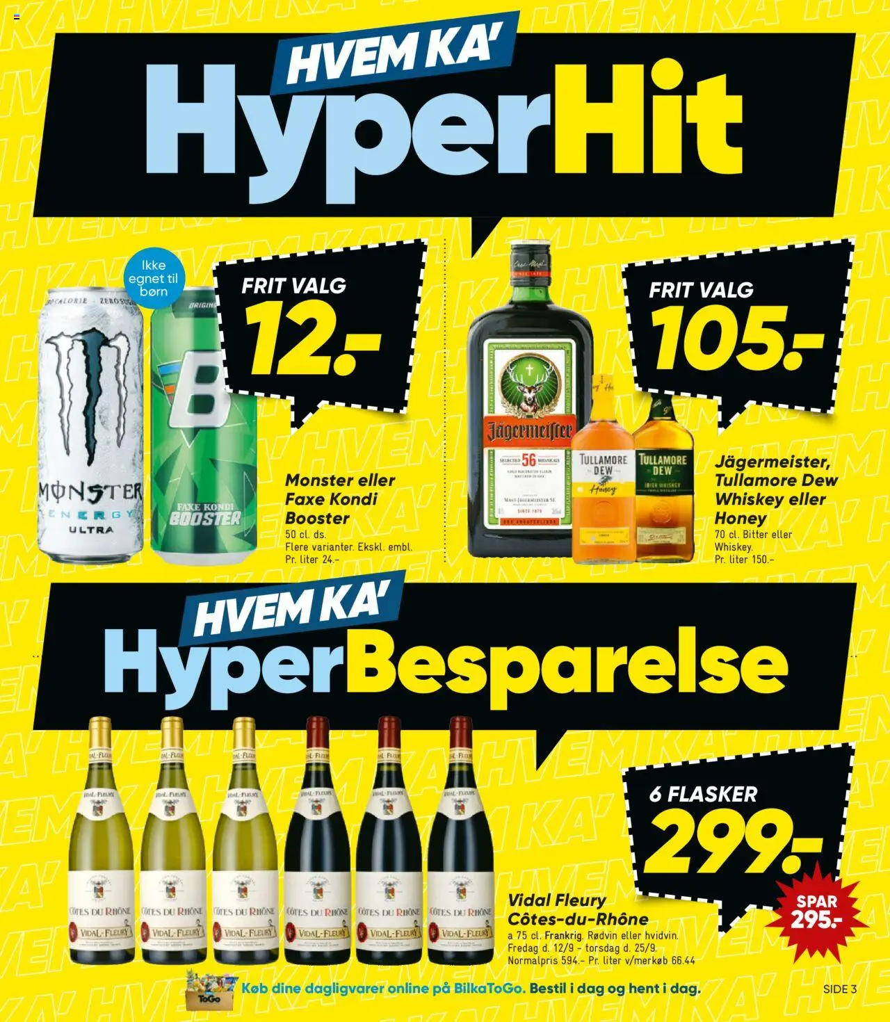 Bilka tilbudsavis – gyldig fra 19.09.2025 | Side: 3 | Produkter: Faxe Kondi