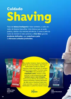 Pré-visualização Lidl Beleza Inteligente válido de 16.03.2026 | Página: 56 | Produtos: Cabo, Faca, Lâminas de barbear
