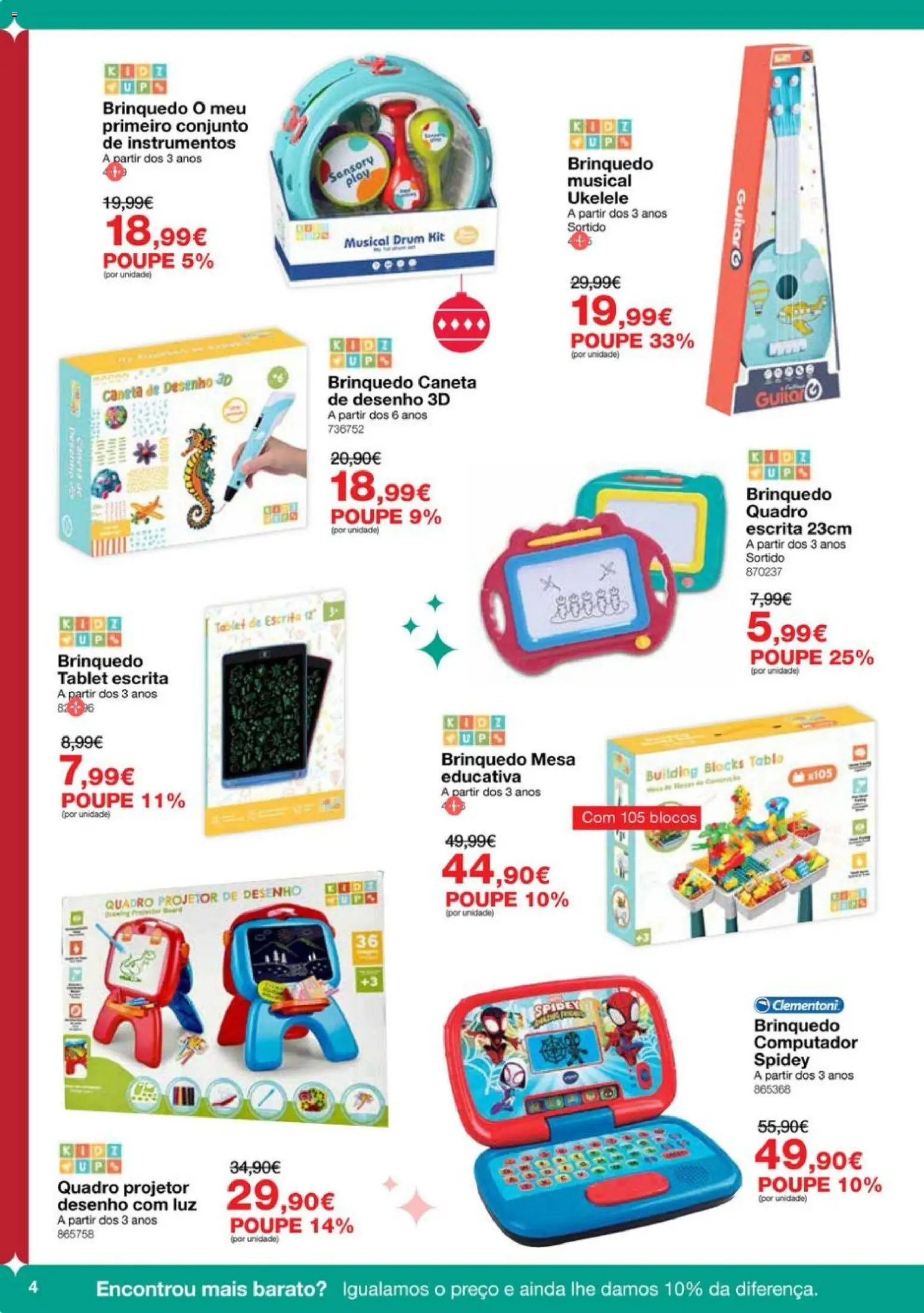Staples - Folheto Brinquedos 2025 │ válido de 25.11.2025 | Página: 4 | Produtos: Computador, Mesa, Projetor, Tablet