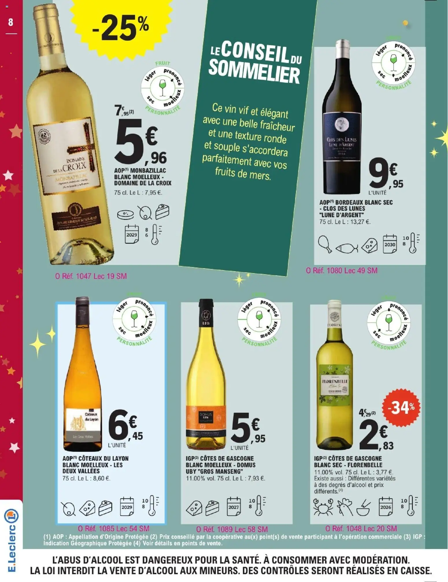 {H1} | Page: 8 | Produits: Vin, Coteaux du layon