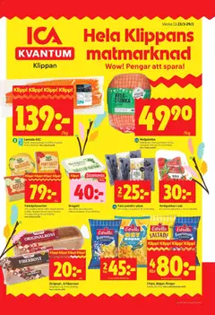 ICA Kvantum - Klippan - Förhandsvisning av reklamblad från butik ICA Kvantum aktuell från 23.03.2026