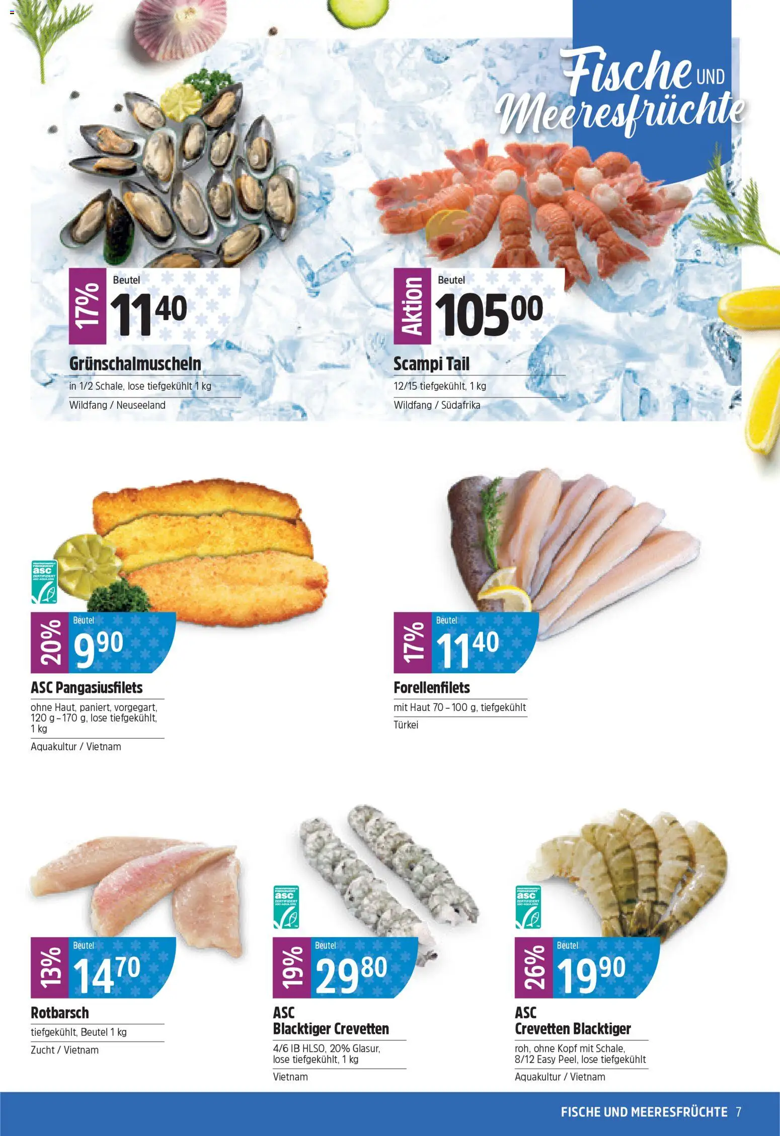 TopCC Aktionen – gültig ab 17.11.2025 | Seite: 7 | Produkte: Meeresfrüchte