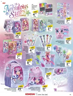 Konzum katalog | vrijedi od 18.08.2025 | Stranica: 15 | Proizvodi: Čaše, Notebook, Drvene bojice, Flomasteri