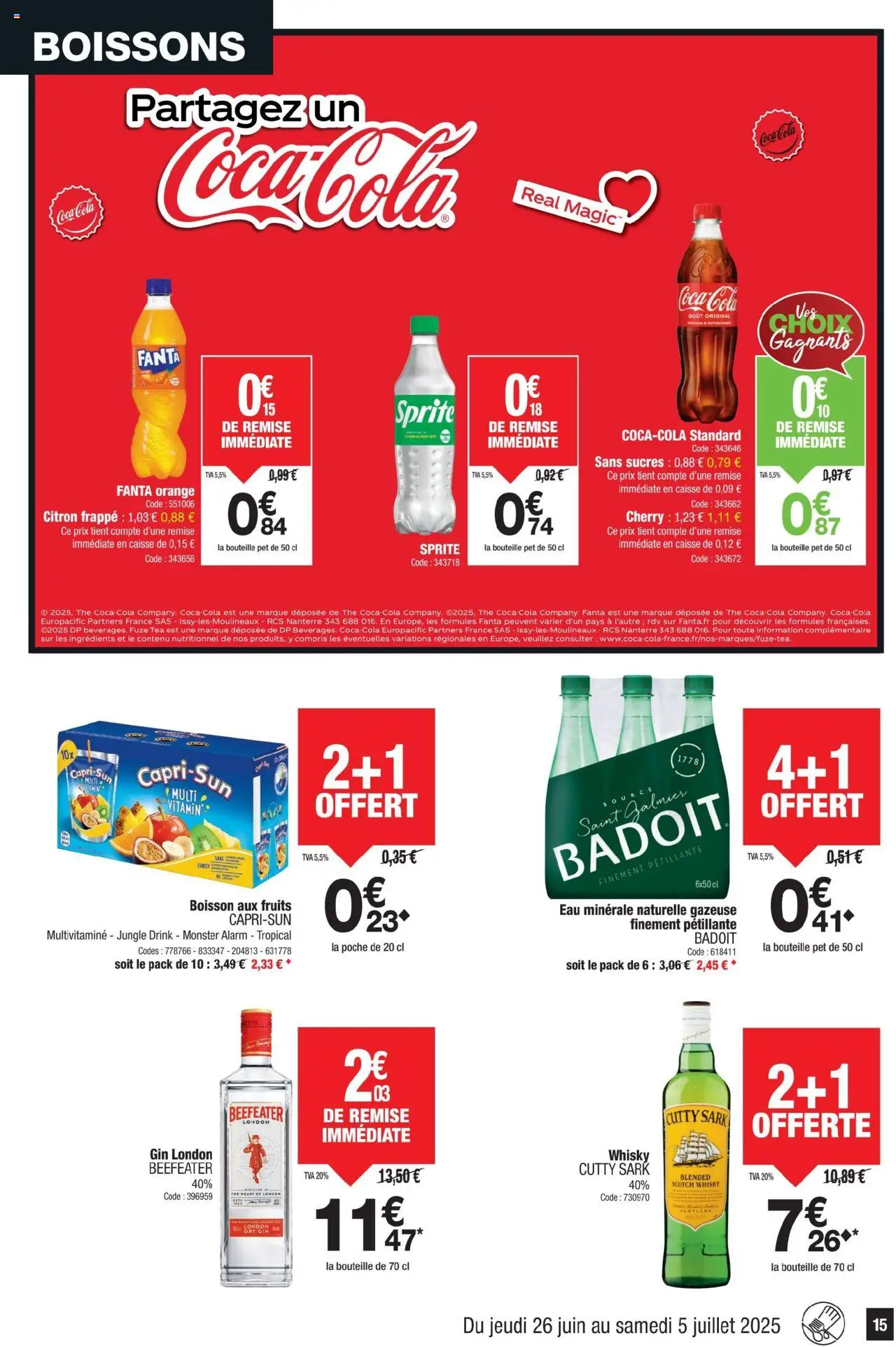 | Page: 15 | Produits: Citron, Orange, Thé, Gin