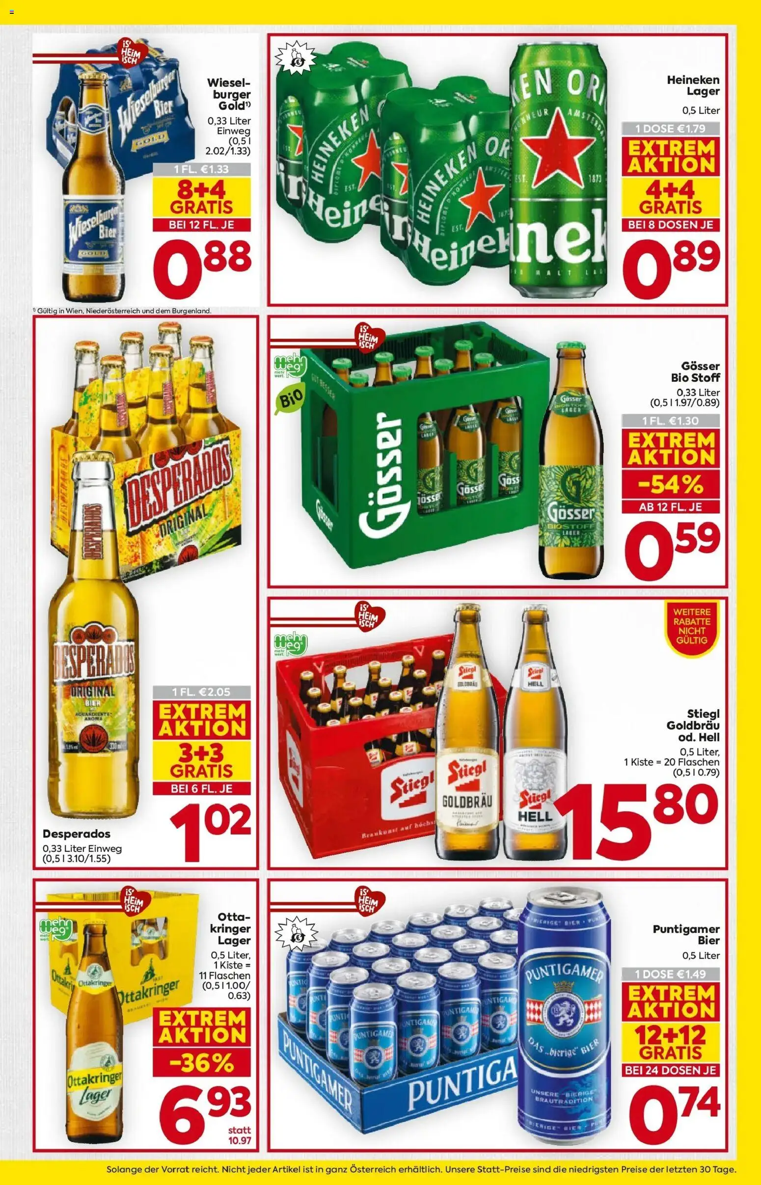 Billa Flugblatt - Stoob, Hornstein, Guessing gültig ab 15.01.2026 | Seite: 17 | Produkte: Bier