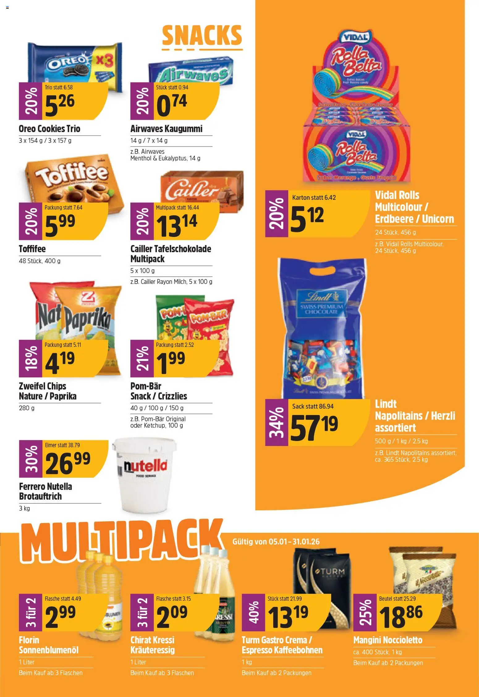 TopCC Aktionen – gültig ab 19.01.2026 | Seite: 15 | Produkte: Spabad, Chips