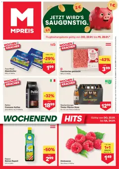 MPREIS Flugblatt ab 22.01.2026 gültig