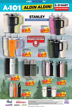 05.03.2026 tarihinden itibaren geçerli olan A101 kataloğu önizlemesi | Sayfa: 20 | Ürünler: Su, Termos, Saat
