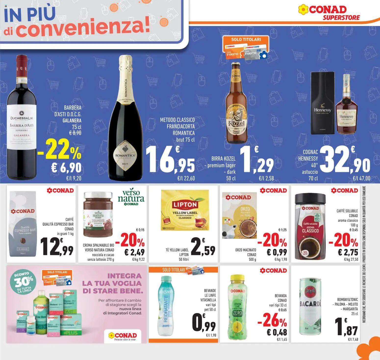 Volantino Conad del 08.04.2026 | Pagina: 35 | Prodotti: Crema, Tè, Astuccio, Cacao