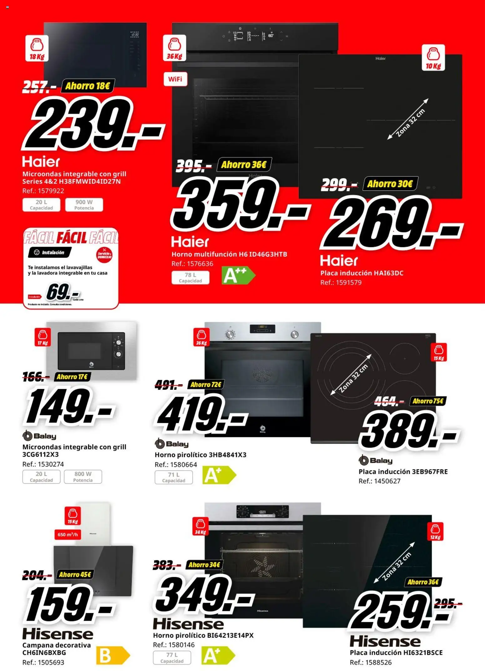 Media Markt folleto │ válido desde el 11.03.2026 | Página: 8 | Productos: Té, Lavadora, Horno, Lavavajillas