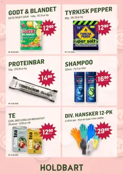 Forhåndsvisning av Holdbart kundeavis gyldig fra 11.02.2026 | Side: 6 | Produkter: Hansker, Necessär, Stylingspray, Shampoo