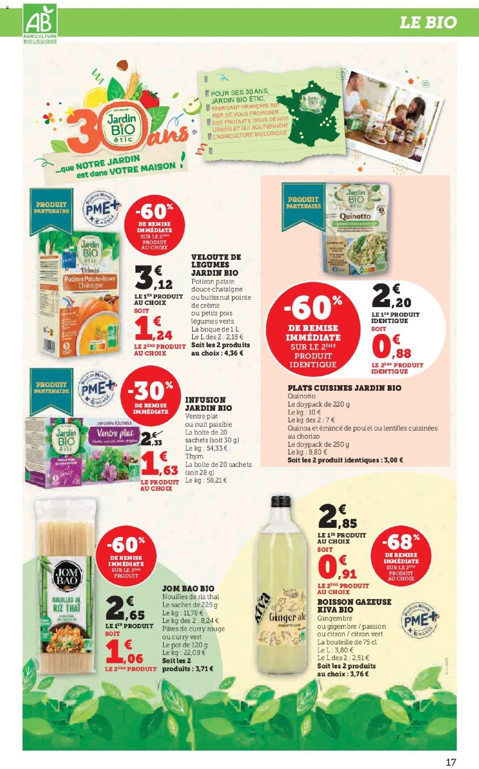 {H1} | Page: 17 | Produits: Chorizo, Citron, Quinoa, Gingembre