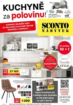 Náhled letáku Sconto nábytek leták od 27.08.2025