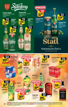 Náhled letáku Albert katalog - Hypermarket od 22.10.2025 | Strana: 18 | Produkty: Rum, Sirup, Red Bull, Big Shock