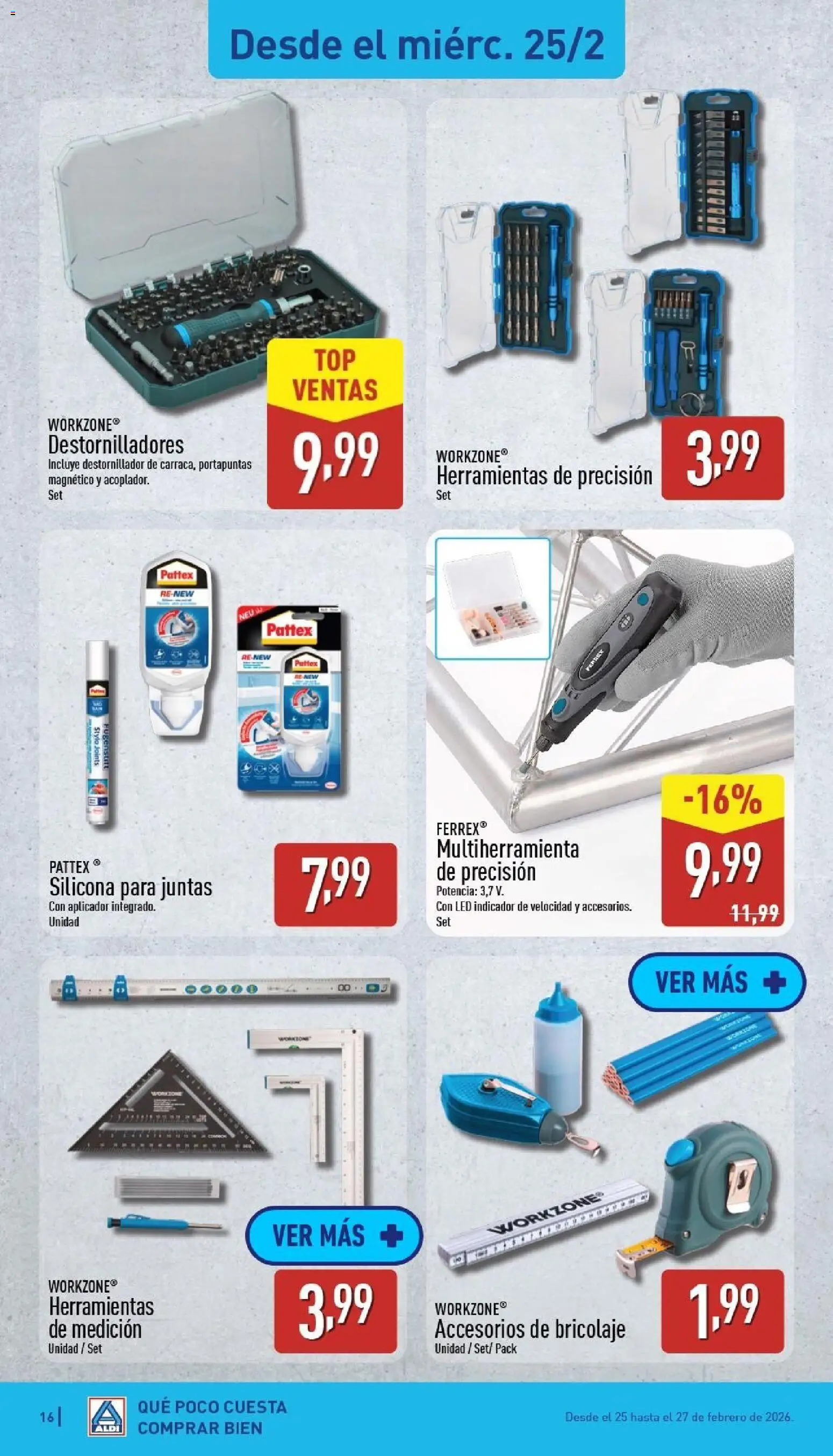 Aldi folleto Península │ válido desde el 23.02.2026 | Página: 16