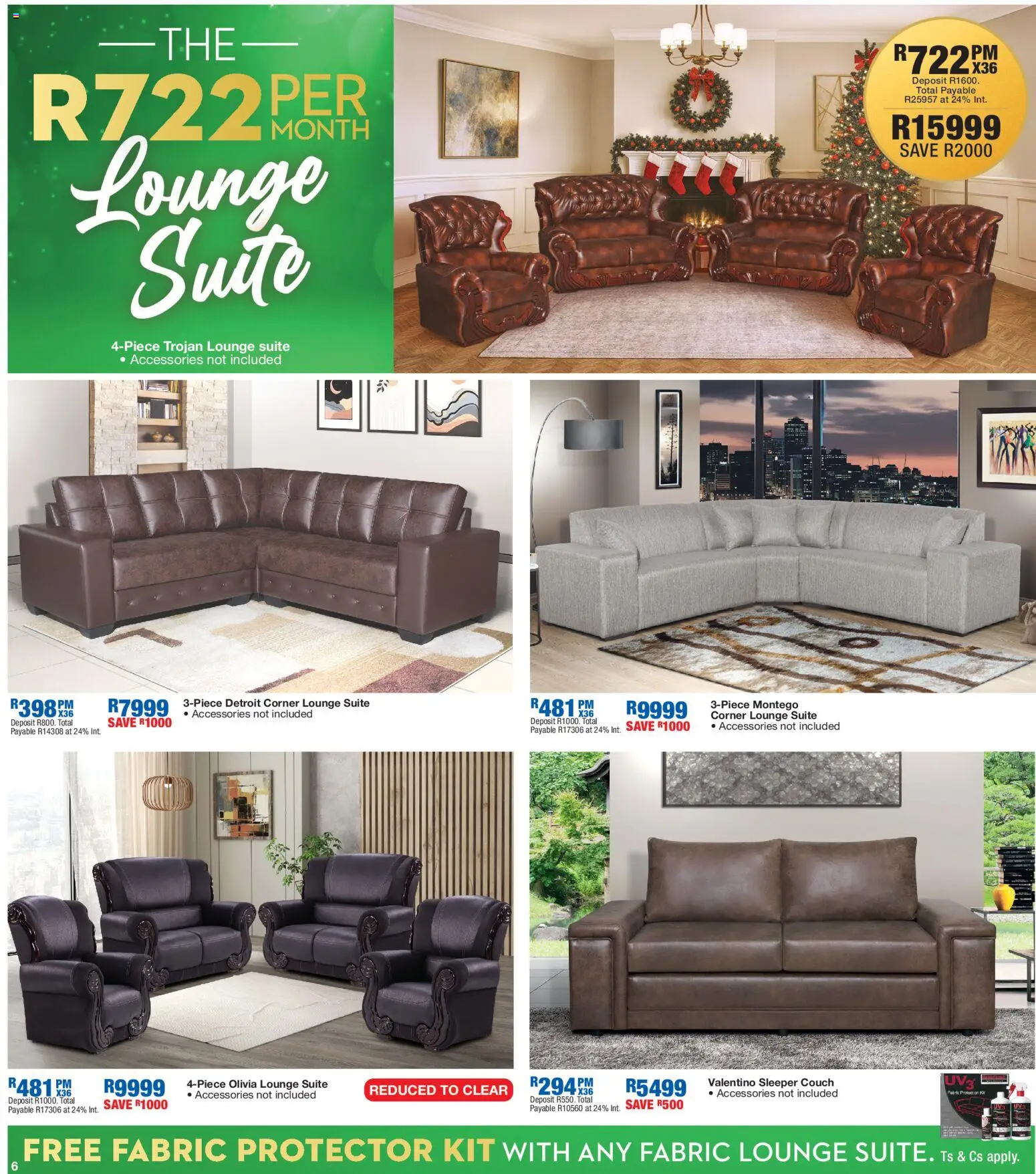 New OK Furniture catalogue – valid from 24.11.2025 | Page: 6 | Products: Couch, Lounge suite