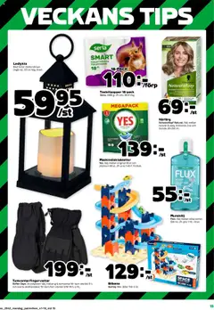 Stora Coop - erbjudanden - Förhandsvisning av reklamblad från butik Stora Coop aktuell från 20.10.2025 | Sida: 15 | Produkter: Munskölj, Hårfärg, Toalettpapper