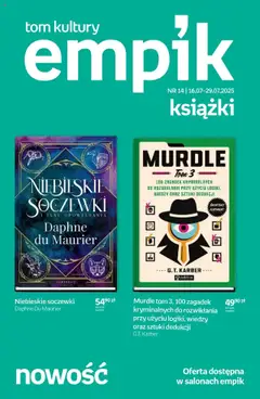 Pogląd oferty "Empik promocje - Tom kultury Książki" - ważna od 16.07.2025