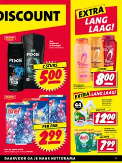Nettorama - Folder - Voorbeeld van een folder van Nettorama, geldig van 19.01.2026 | Pagina: 25 | Producten: Deodorant, Fles, Wc, Conditioner