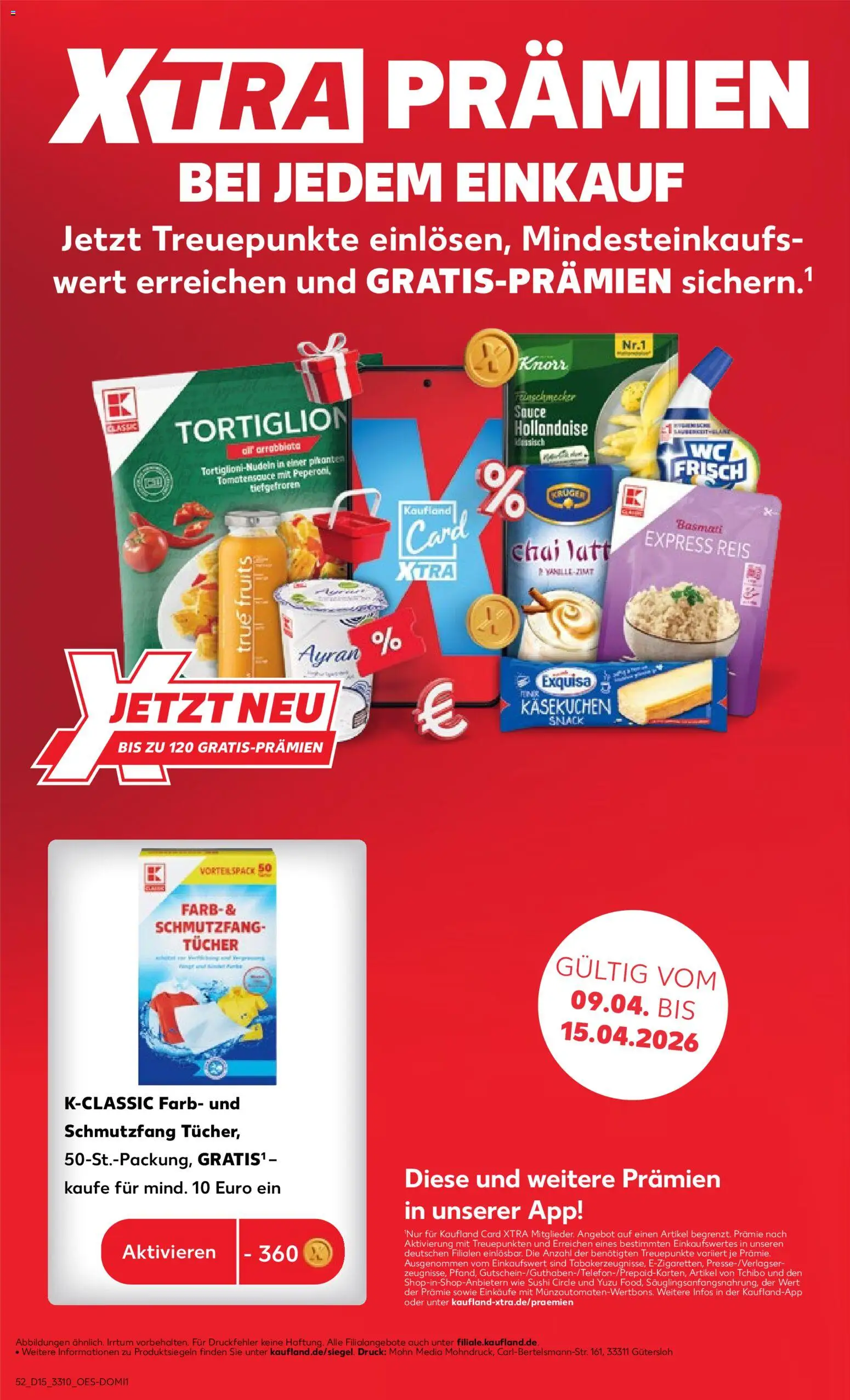 Kaufland Prospekt Zeitz	 – gültig ab 09.04.2026 | Seite: 52 | Produkte: Knorr, Wc frisch, Pasta, Reis