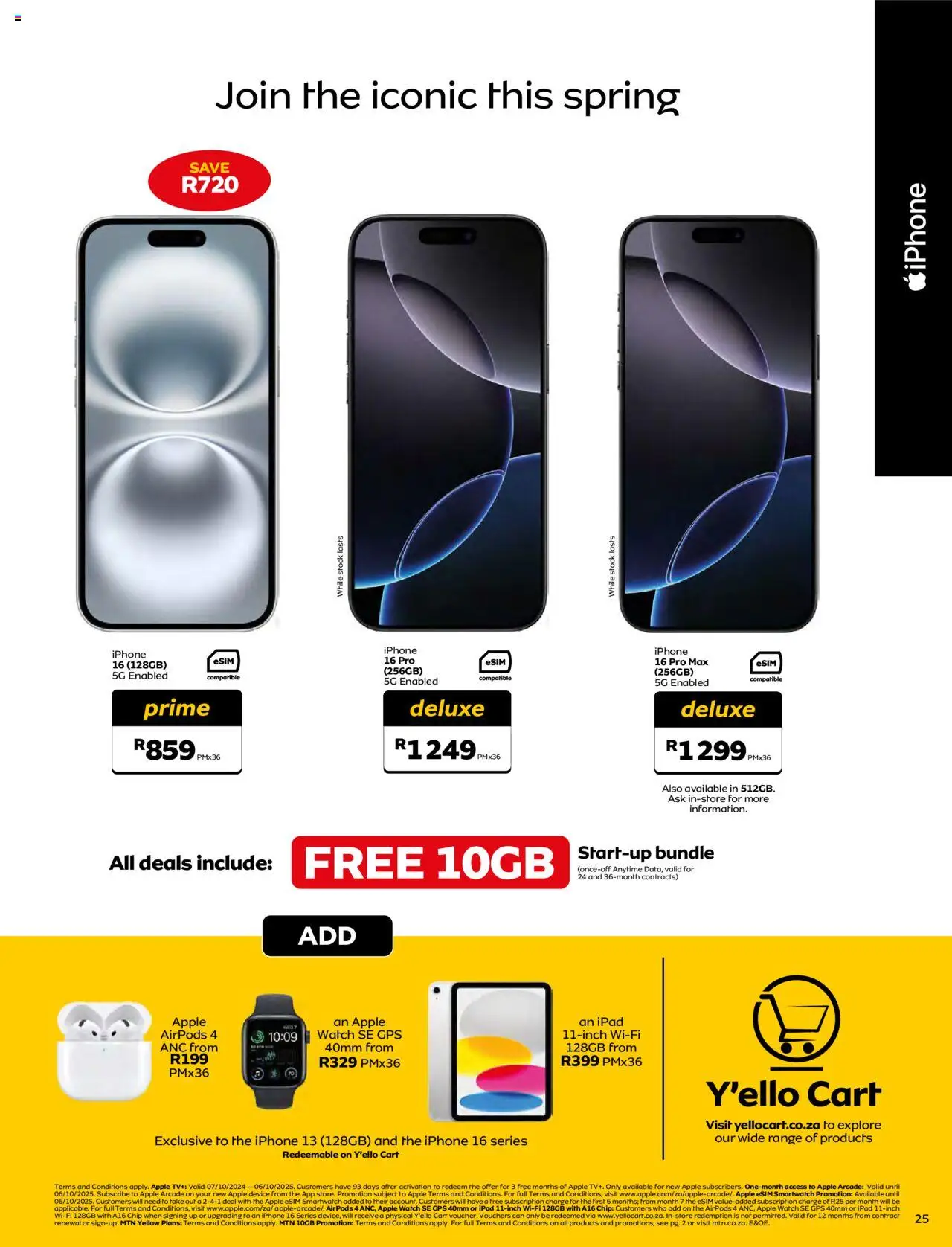 New MTN catalogue – valid from 07.09.2025 | Page: 27 | Products: Watch, Smartwatch, TV, Stock