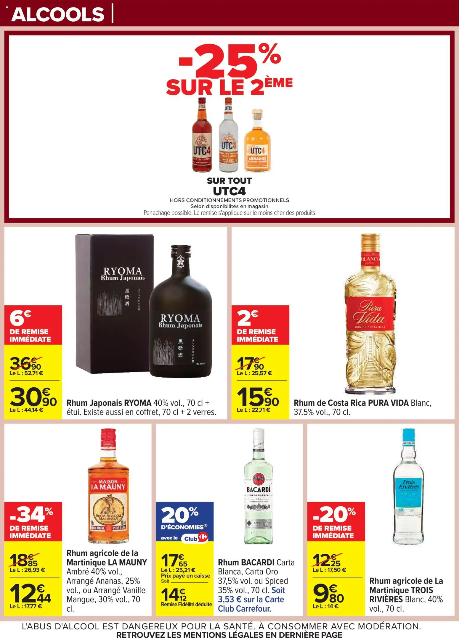 {H1} | Page: 67 | Produits: Alcools, Rhum