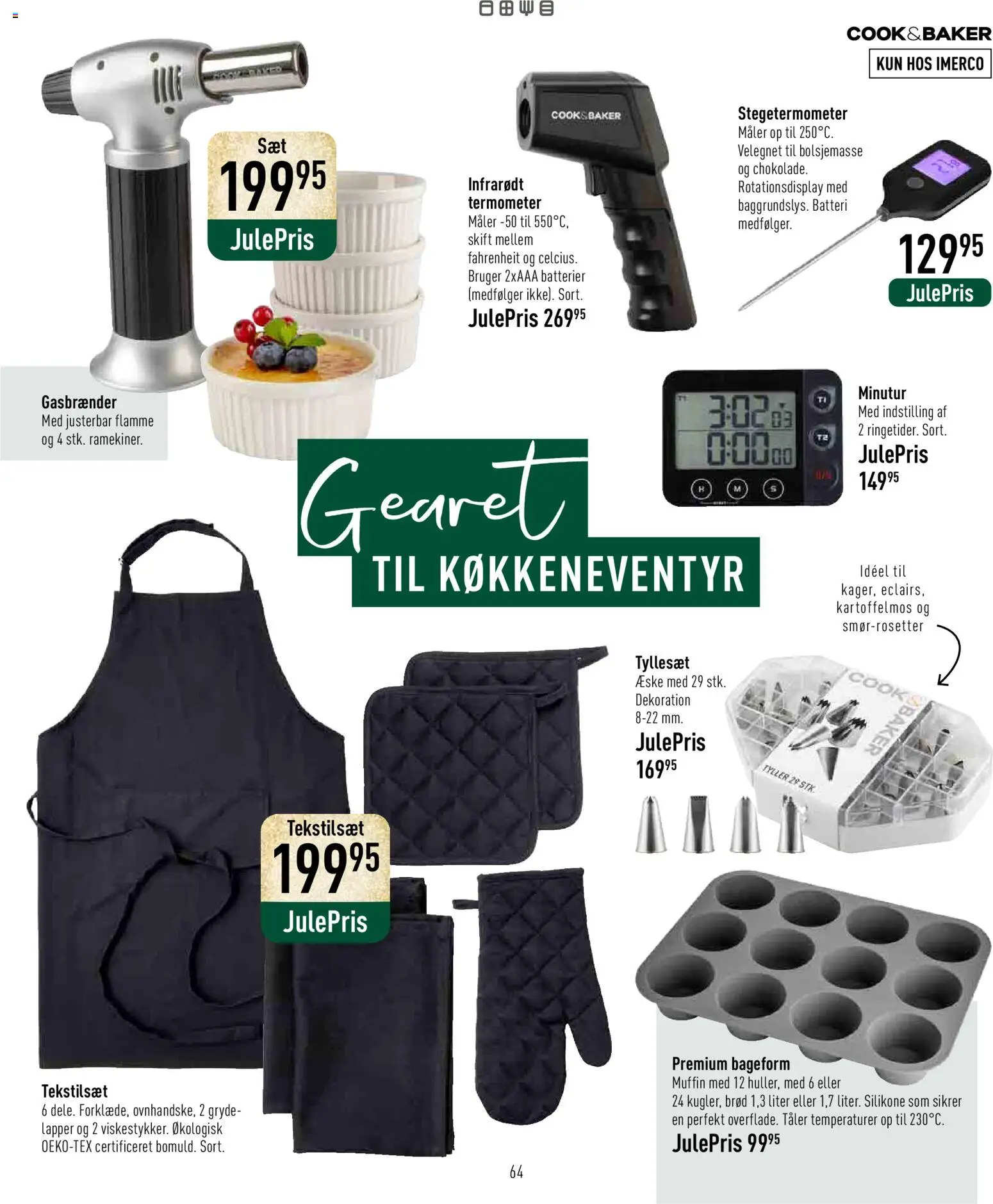 Imerco tilbudsavis – gyldig fra 07.11.2025 | Side: 64 | Produkter: Brød, Batterier, Termometer, Batteri