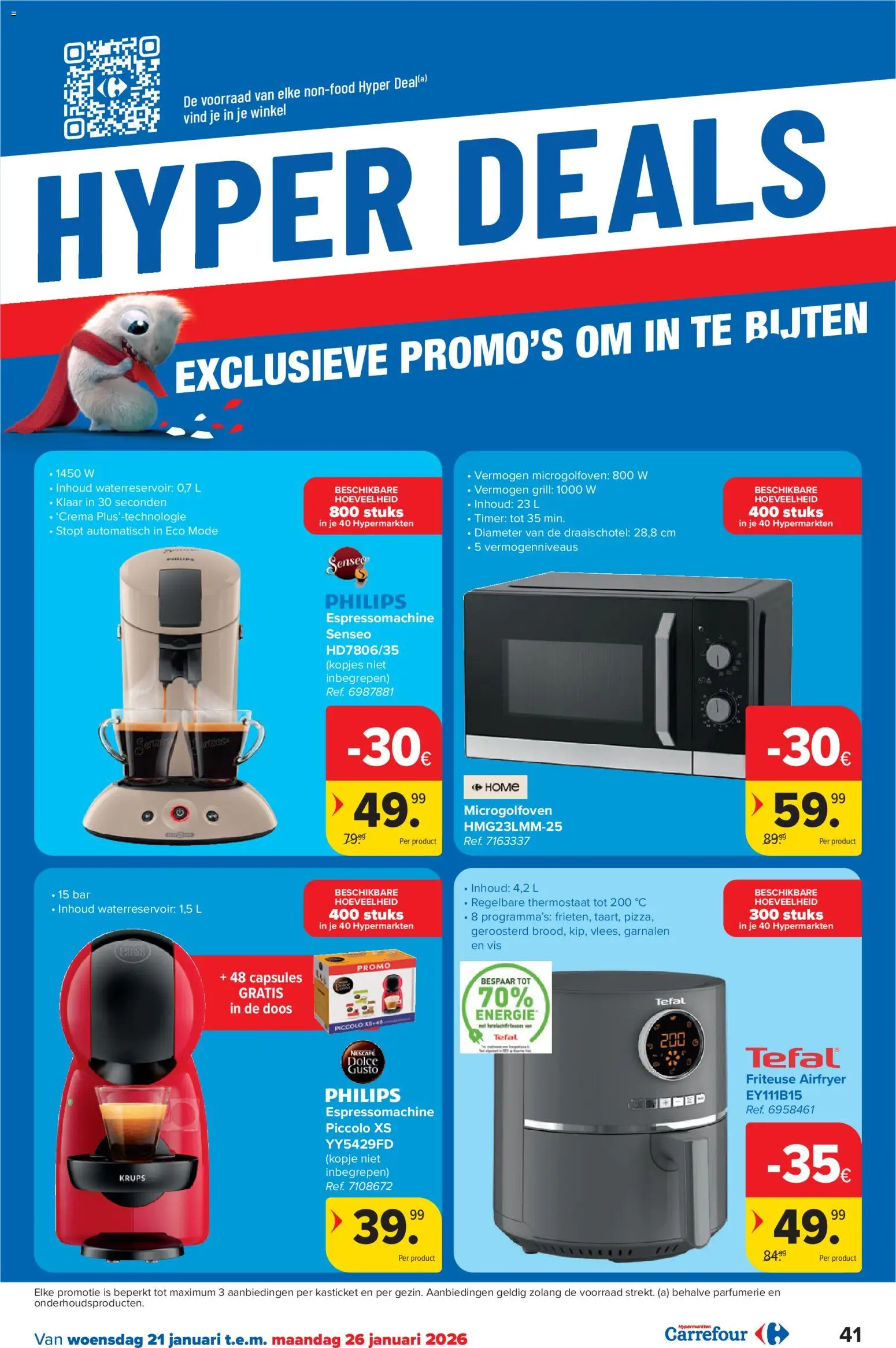 {H1} | Pagina: 42 | Producten: Vis, Grill, Friteuse, Kekszek