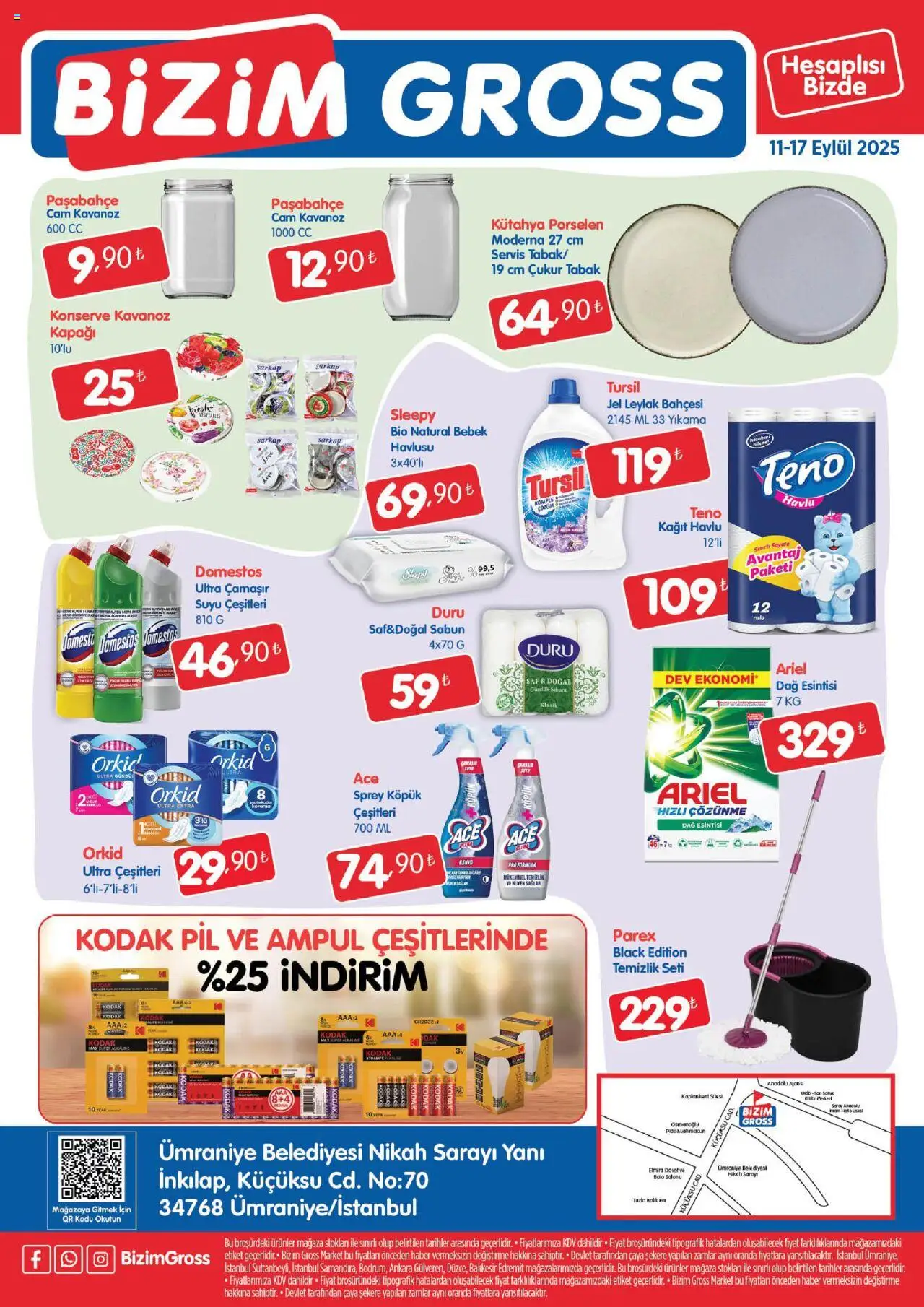 Bizim Toptan - Bizim Gross Fırsat Bülteni - 11.09.2025 tarihinden itibaren geçerlidir | Sayfa: 4 | Ürünler: Pil, Sabun, Kağıt havlu