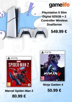 Anteprima del volantino Volantino Gamelife	 valido a partire dal 02.01.2026 | Pagina: 3 | Prodotti: Playstation