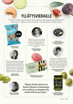 K-Supermarket-mainoslehti voimassa 01.10.2025 alkaen | Sivu: 19 | Tuotteet: Vihreät oliivit, Juusto, Kala