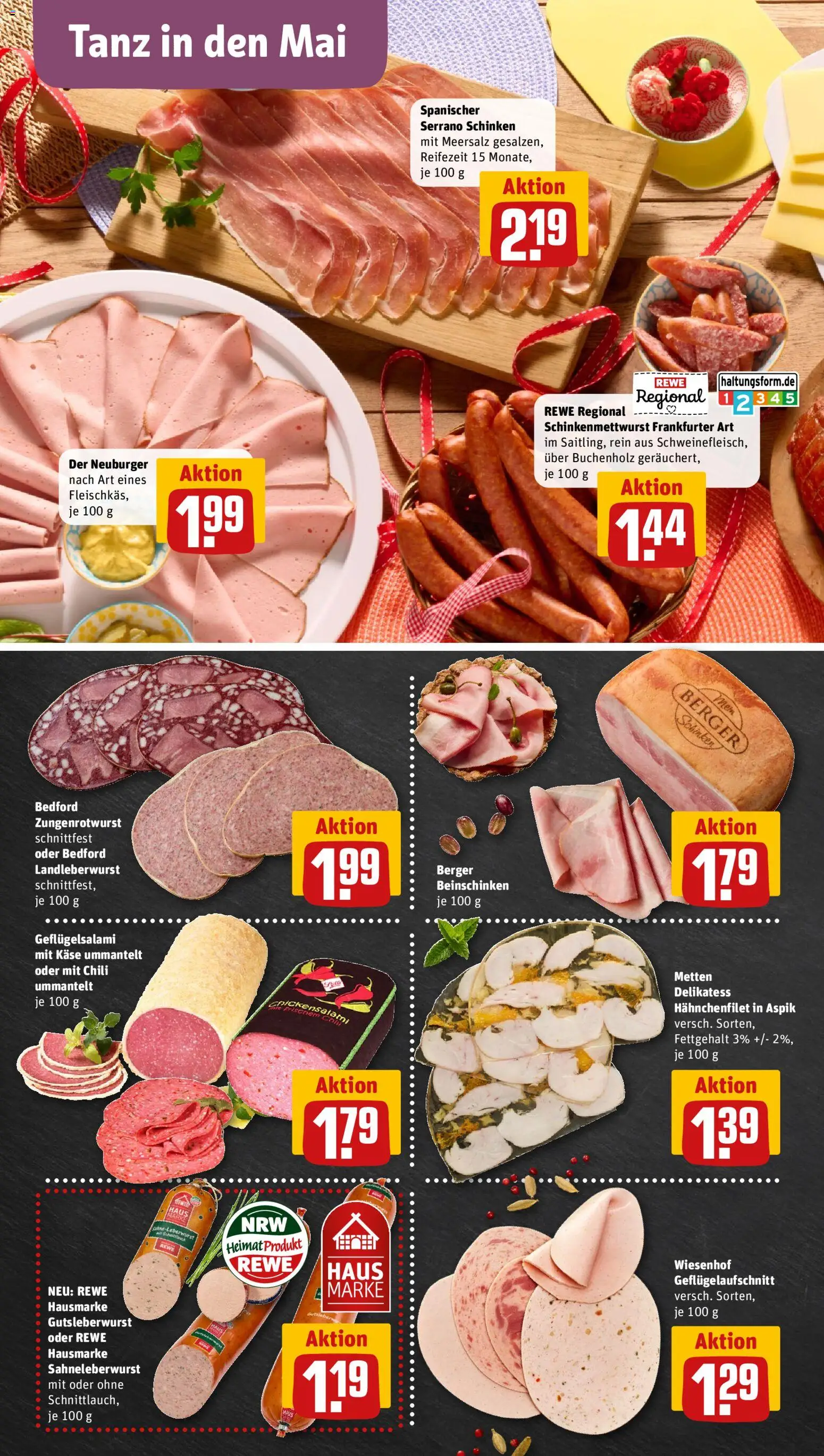 Rewe ihr Kaufpark Prospekt 	 – gültig ab 27.04.2026 | Seite: 8 | Produkte: Käse, Chili, Serrano schinken, Schinken