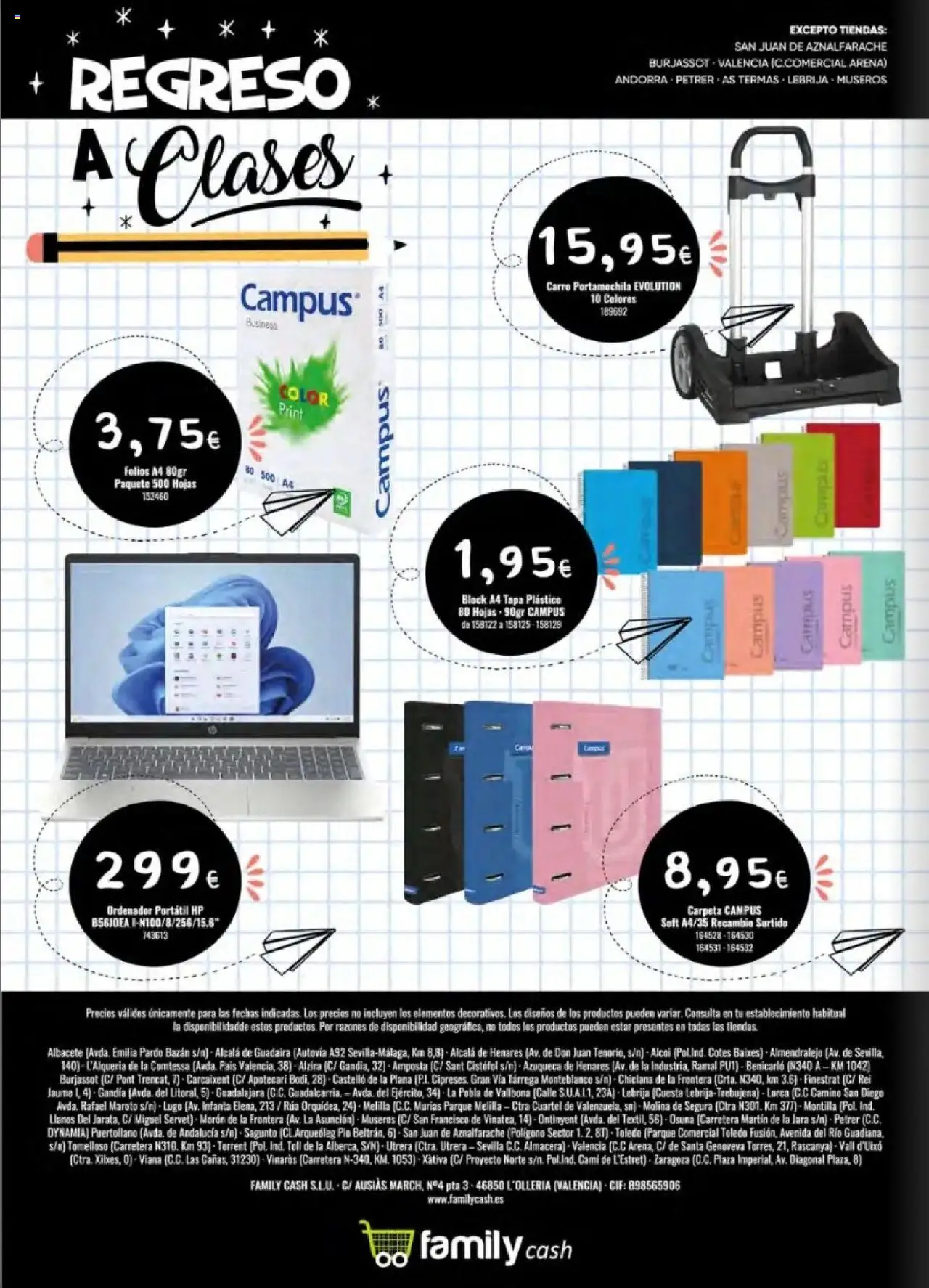 Family Cash folleto │ válido desde el 08.09.2025 | Página: 19 | Productos: Portátil HP, Ordenador