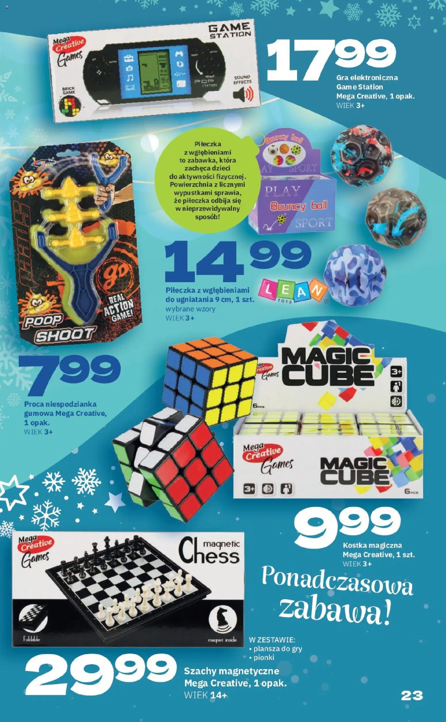 Twój Market Gazetka - Gwiazdka od 17.11.2025 | Strona: 23 | Produkty: Gra, Gry