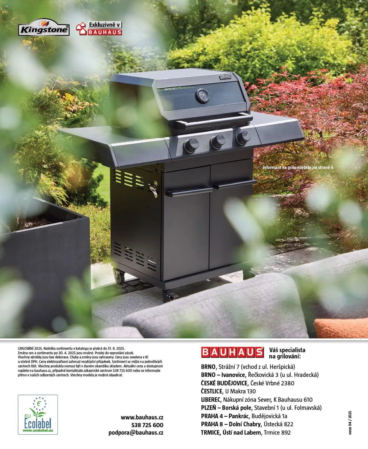 Bauhaus katalog Grilování od 26.06.2025 | Strana: 52 | Produkty: Grilování, Modely