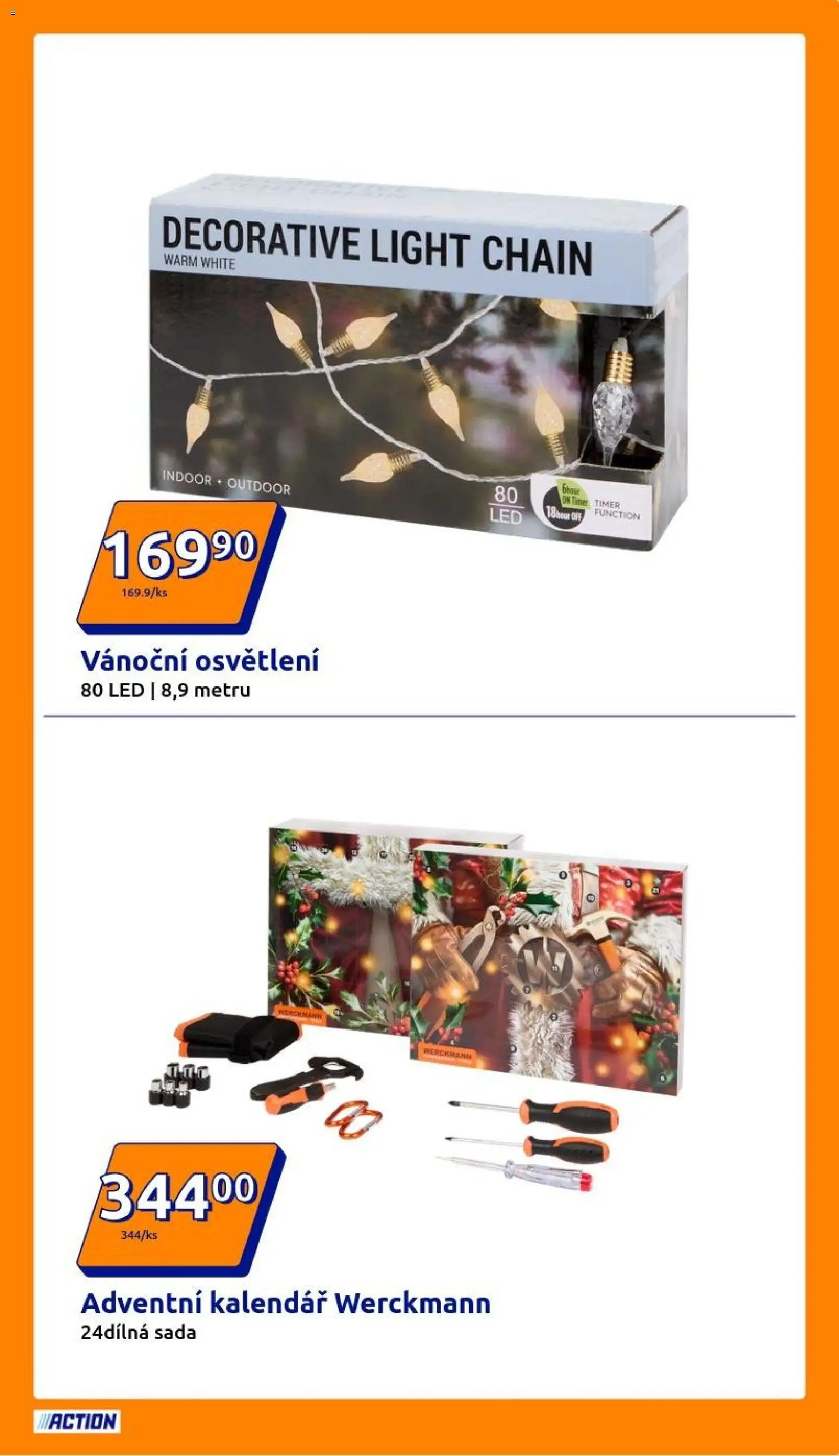 Action leták od 29.10.2025 | Strana: 11 | Produkty: Adventní kalendář, Kalendář, LED