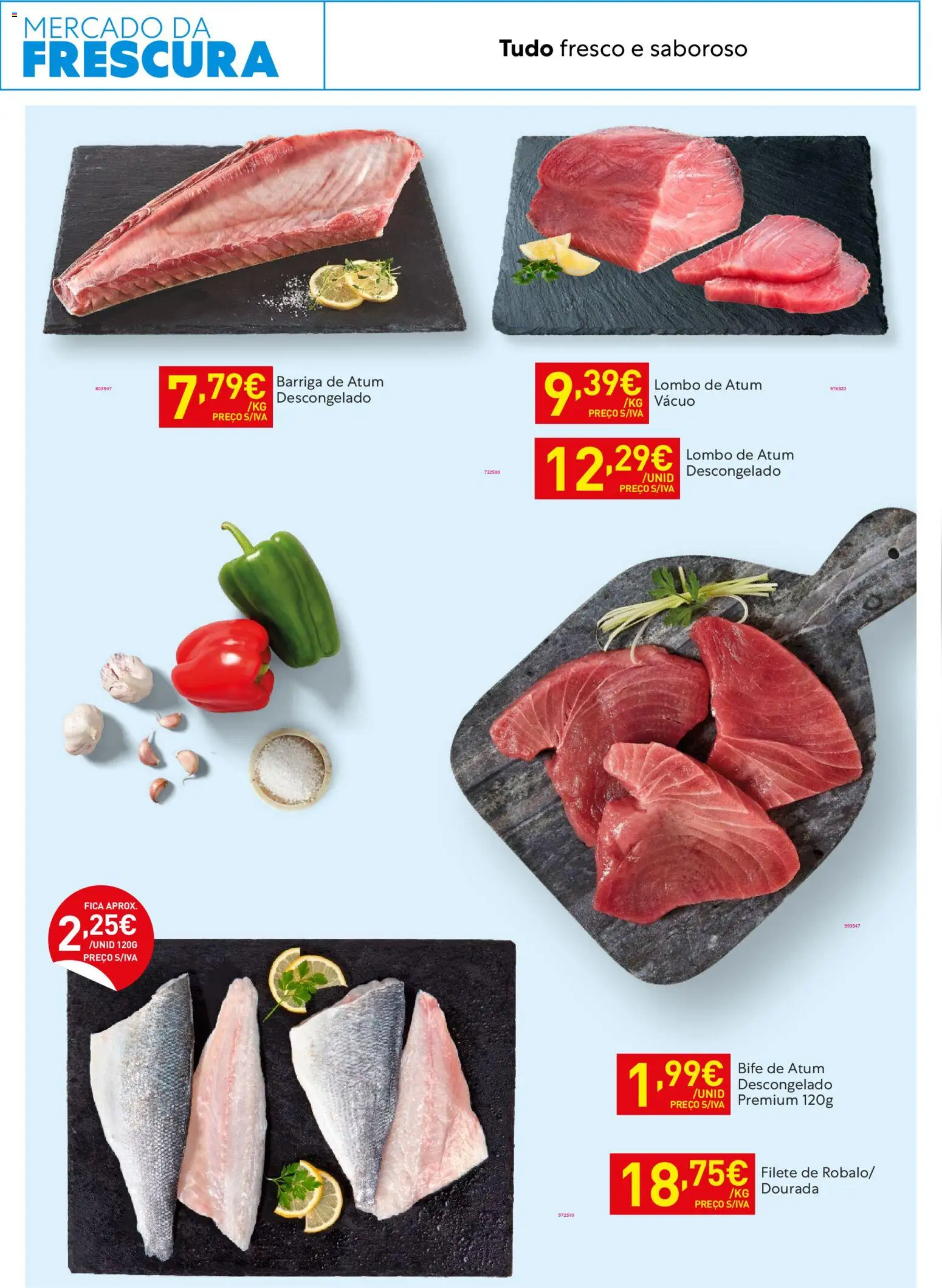 Recheio - Horeca Bons Negócios │ válido de 10.02.2026 | Página: 9 | Produtos: Dourada, Atum, Lombo